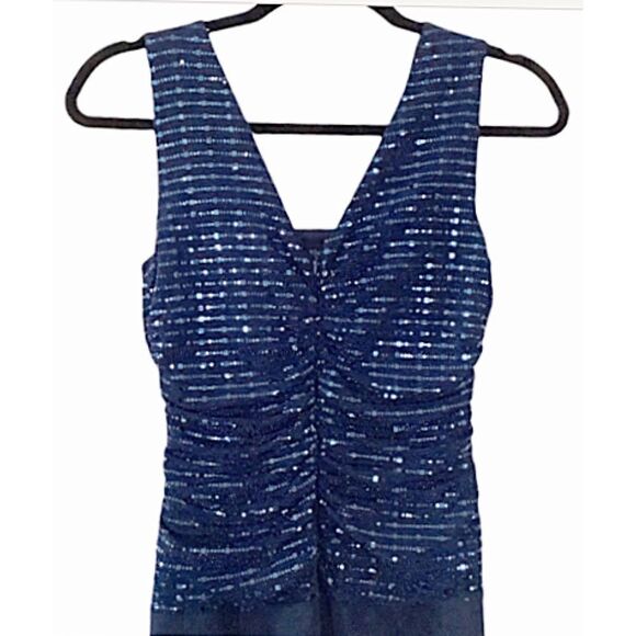 Enfocus Studio Navy Formal Pantsuit size 4 - Picture 6 of 9